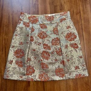 Maeve by Anthropologie Jacquard Skirt
